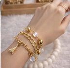 3 Layered Bracelet - Ataara Jewels