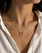 Trendy Golden Heart Chain