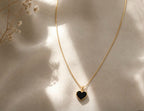 Black Heart Pendant - Ataara Jewels