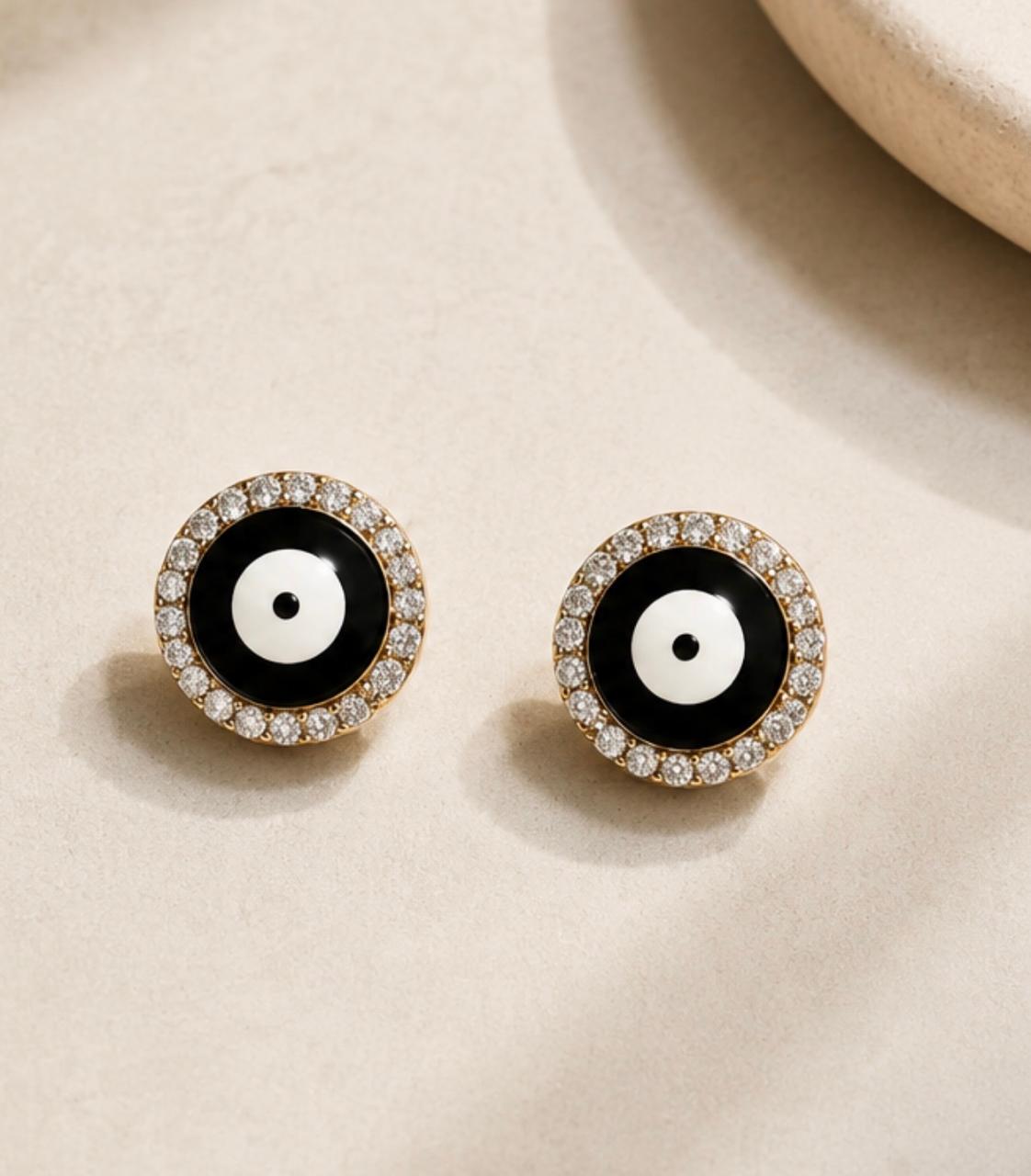 Evil Eye Studs - Ataara Jewels