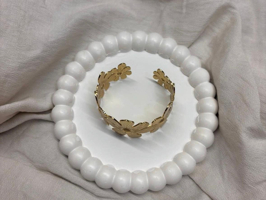 Flower Handcuff - Ataara Jewels