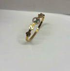 Golden Butterfly Designed Bangle - Ataara Jewels