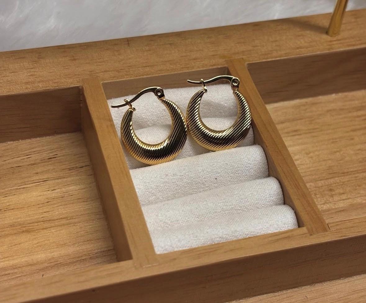 Luna Twist Hoops ✨ - Ataara Jewels