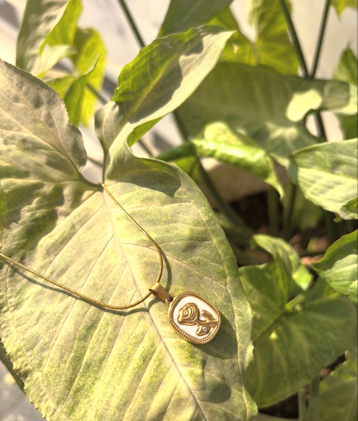 Rosé Halo Pendant ✨ - Ataara Jewels