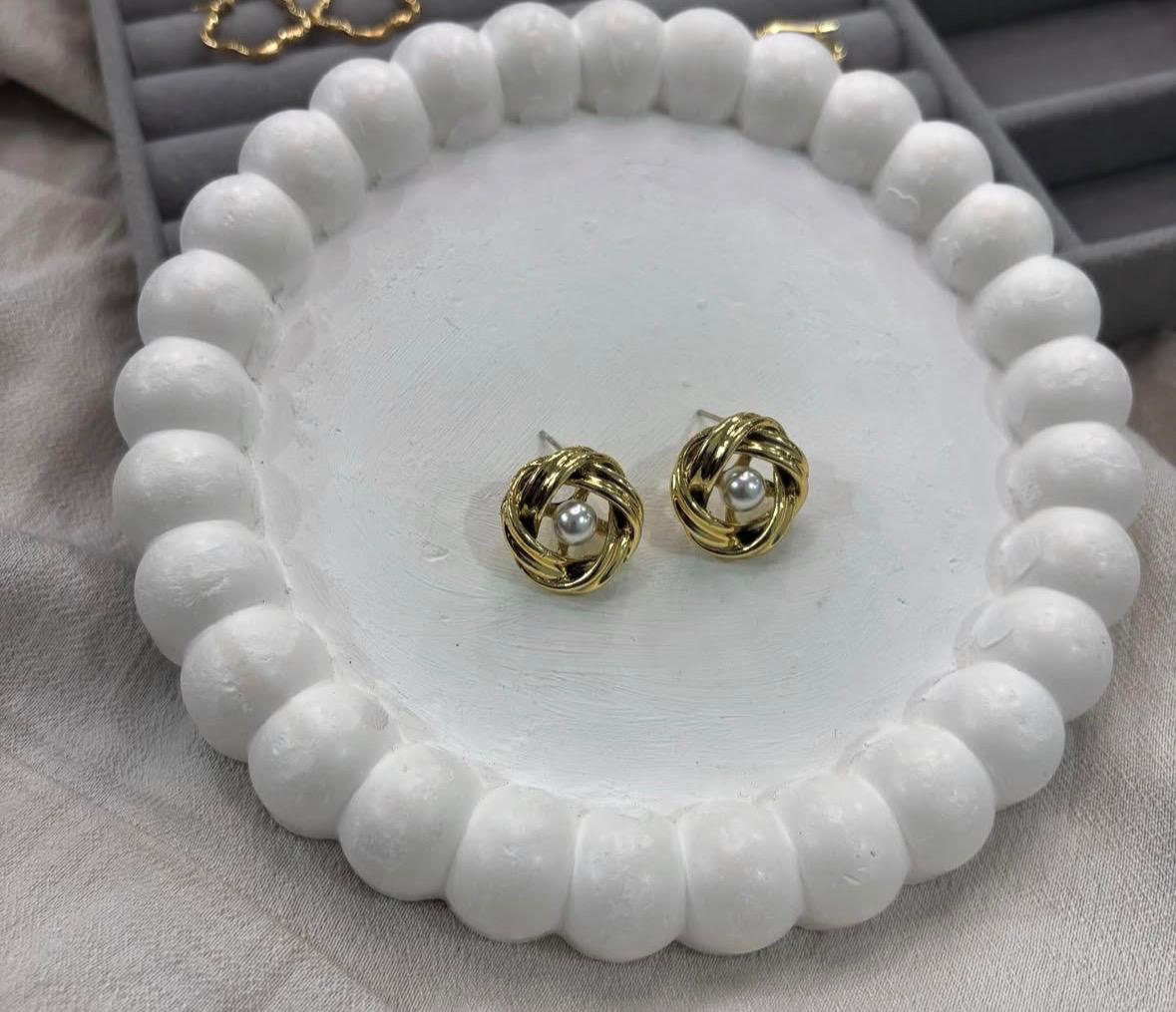 Subtle Pearl Studs ✨ - Ataara Jewels