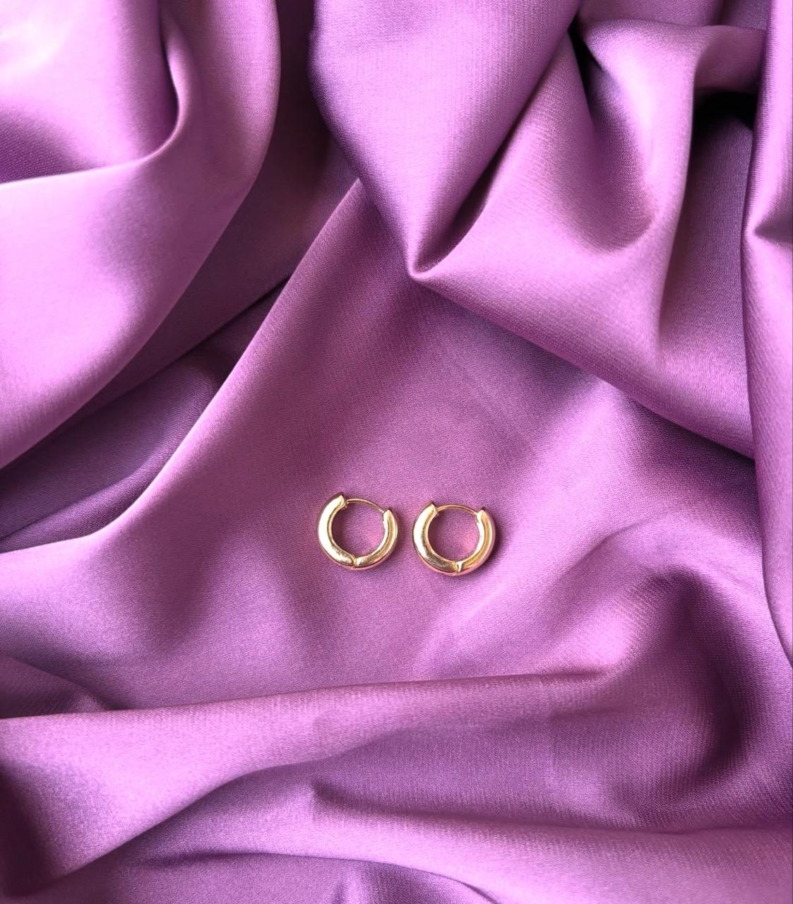 Tiny Shiny Golden Hoops ✨ - Ataara Jewels